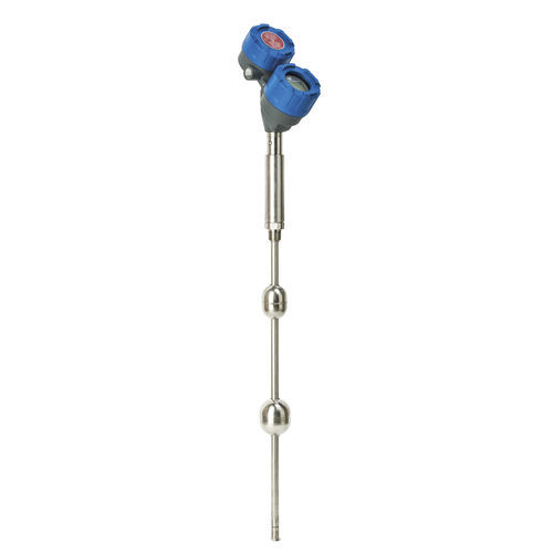 Magnetschwimmer-Niveautransmitter - JUPITER® JM4 - Magnetrol - AMETEK - für Flüssigkeiten / 4-20 mA / mit Digitalanzeige