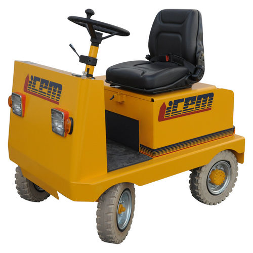 Schlepp-Schlepper - CR series - ICEM - elektrisch / 4 Räder / Sitz