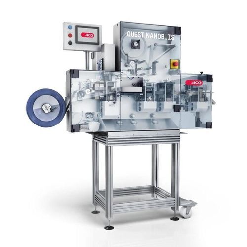 Automatische Verpackungsmaschine - QUEST NANOBLIS - ACG Worldwide - Blister / Tischgerät / kompakt