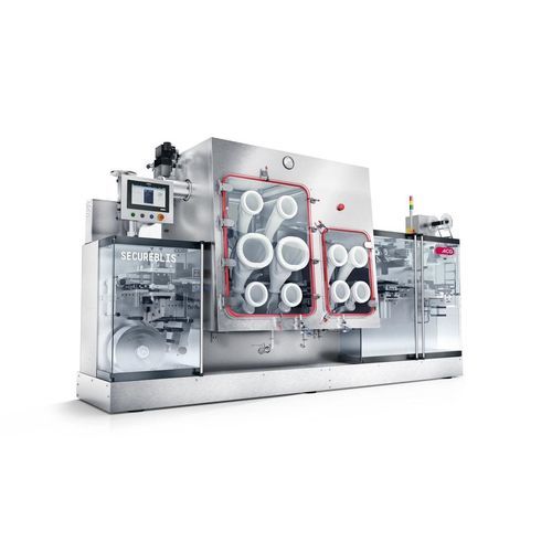 Automatische Verpackungsmaschine - SECUREBLIS MINI - ACG Worldwide - Blister / Tabletten / für die Pharmaindustrie