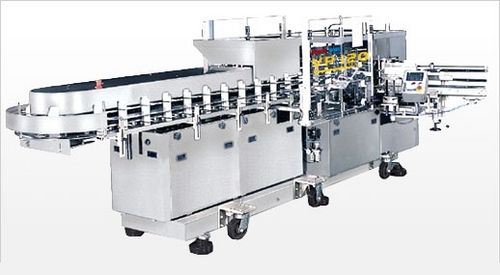 Vertikaler Kartonierer - VP 120 - ACG Worldwide - für die Pharmaindustrie / für die Lebensmittelindustrie / für die Kosmetikindustrie
