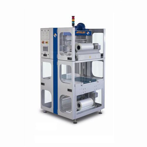 Automatische Schrumpffolienverpackungsmaschine - AVN UNI 20 - Affeldt Maschinenbau GmbH - für Zeitungen und Zeitschriften / mit Seitenverschweißung