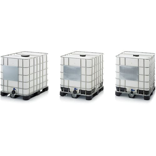 IBCBehälter / HDPE IBC 1000 K series AUER Packaging GmbH für Flüssigkeiten / für