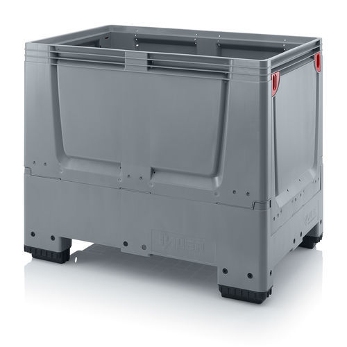 HDPE-Palettenbox - KLX G 1208 11 F - AUER Packaging GmbH - zusammenklappbar / stapelbar / belüftet