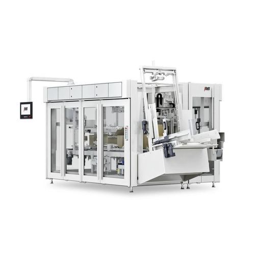 Automatische Verpackungsmaschine - Combimatic - B&B Verpackungstechnik GmbH - PLC-gesteuert / Falteinschlag / kompakt