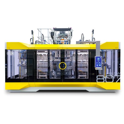 Extrusionsblasformmaschine - EBLOW / HYBLOW series  - Bekum Maschinen Fabriken - für Container mit Griff / Hydraulik / Mehrschicht