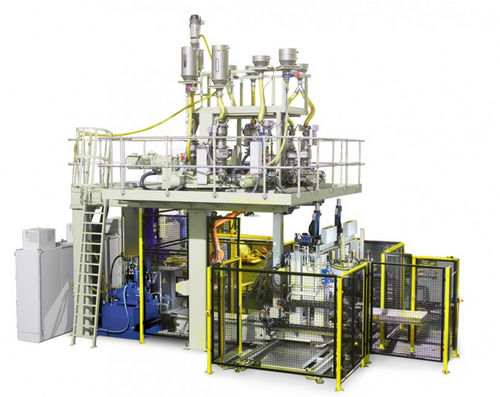 Extrusionsblasformmaschine - BAR 10/D - Bekum Maschinen Fabriken - automatisch / Doppelstationen / Mehrschicht