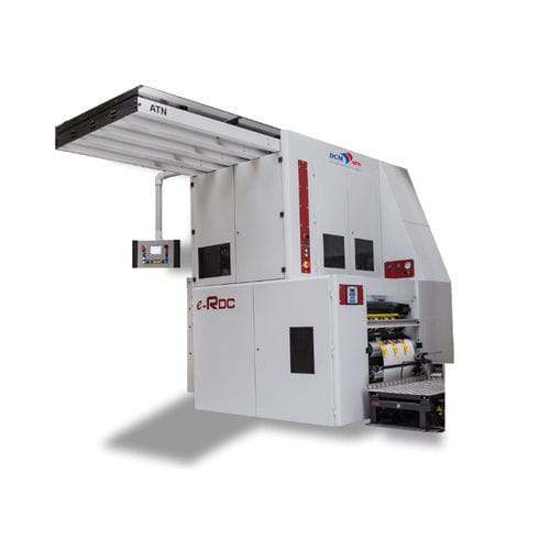 Drehbare Schneidemaschine - E-RDC - DCM ATN - mit Ausstecher / für Papier / für Karton