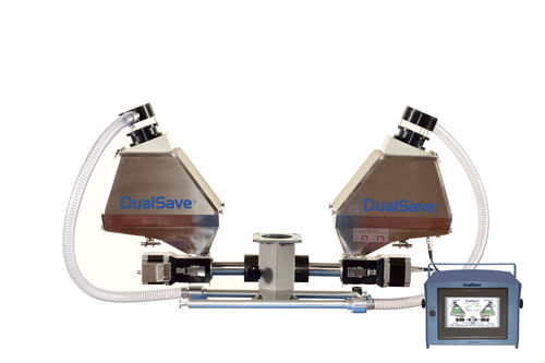 Volumetrisches Dosiergerät - DualSave - Liad Weighing and Control Systems Ltd. - gravimetrisch / per Gewicht / für die Kunststoffindustrie