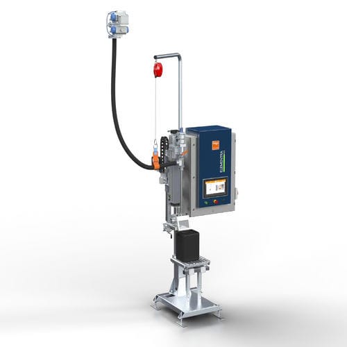 Kanisterfüllmaschine - ELEMENTRA® 25 - Feige Filling - halbautomatisch / für Flüssigkeiten / per Gewicht