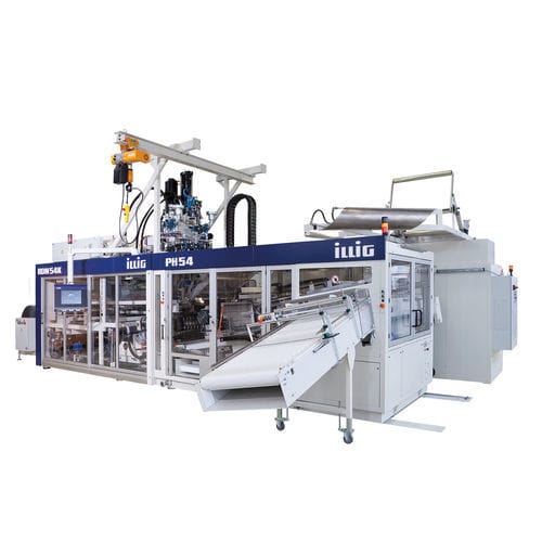 Rollen-Thermoformmaschine - IC-RDM 54Kc - ILLIG Maschinenbau GmbH & Co. KG - zur Drinkbecher-Herstellung / automatisch / Industrie