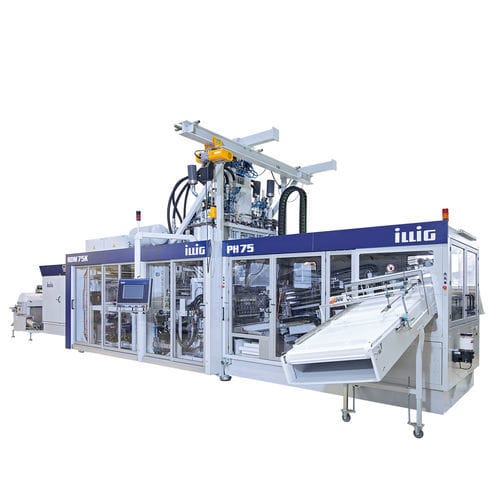 Rollen-Thermoformmaschine - IC-RDM 75Kc - ILLIG Maschinenbau GmbH & Co. KG - zur Drinkbecher-Herstellung / automatisch