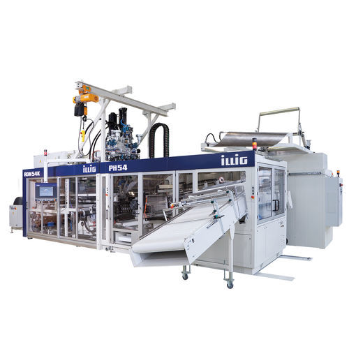 Rollen-Thermoformmaschine - RDM 54K  - ILLIG Maschinenbau GmbH & Co. KG - zur Drinkbecher-Herstellung / automatisch / Industrie