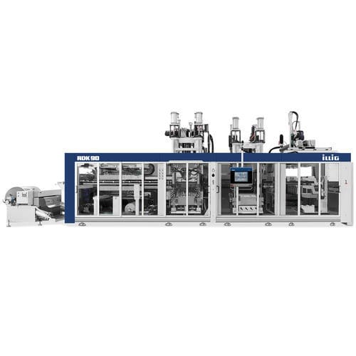 Rollen-Thermoformmaschine - IC-RDK 90 - ILLIG Maschinenbau GmbH & Co. KG - zur Drinkbecher-Herstellung / automatisch