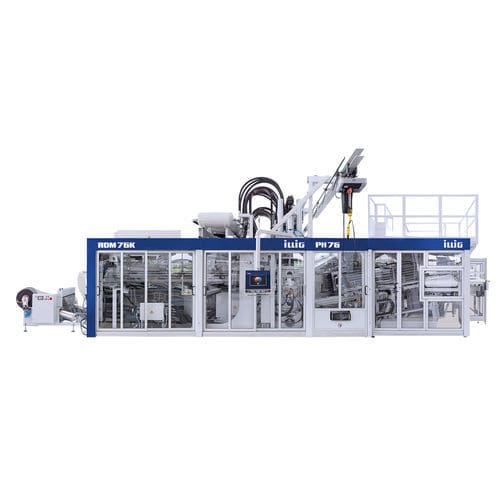 Rollen-Thermoformmaschine - RDM 76K 4G - ILLIG Maschinenbau GmbH & Co. KG - zur Drinkbecher-Herstellung / automatisch