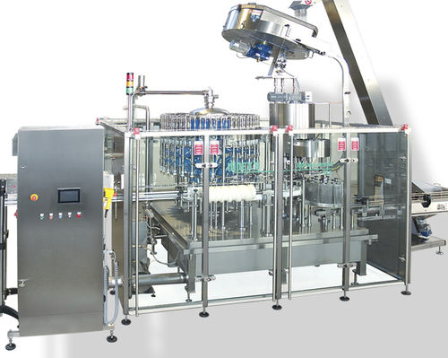 Automatische Füllmaschine - INDEX-6 - für Glasbehälter / für Flüssigkeiten / volumetrisch