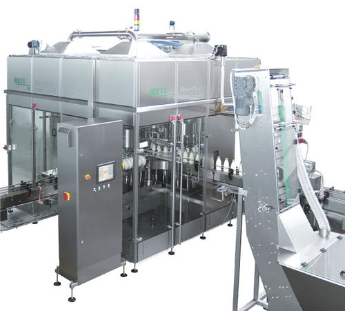 Automatische Füllmaschine - INDEX-6 - für Flaschen / für Flüssigkeiten / volumetrisch