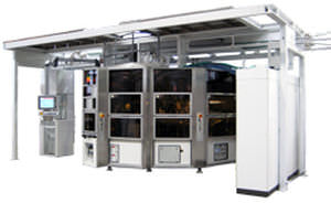 Automatische Siebdruckmaschine - 90 - 180 p/min | TS 7200 - Isimat - servogesteuert / 7-Farben / für Kunststoffrohre