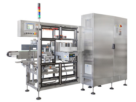 Automatische Etikettiermaschine - SENSICOL LINEAR - Kosme - für selbstklebende Etiketten / Linearray