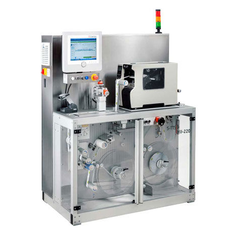 Markier- und Prüfsystem / für die Pharmaindustrie - MV-220 - Laetus - automatisch / für Etiketten / Druck