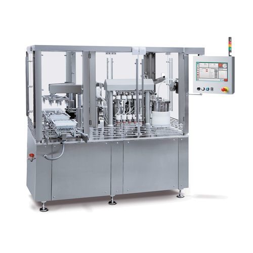 Automatisches Etikettiersystem - FSP05 - Marchesini Group - für Ampullen / für Spritzen / zur Rundumetikettierung