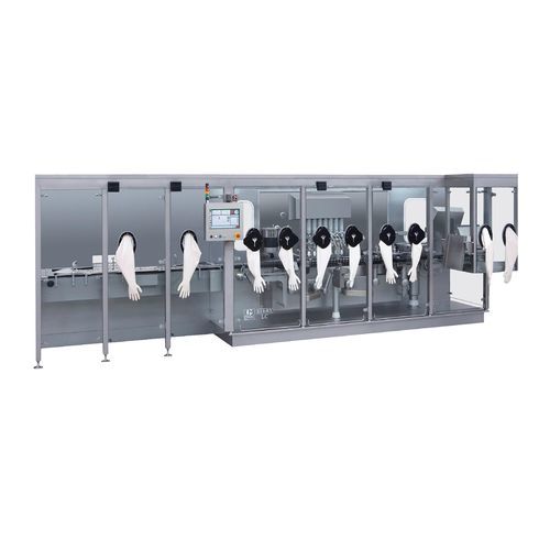 Automatische Füll- und Stöpselmaschine - STERY-L series - Marchesini Group - für Kosmetik / linear / aseptisch