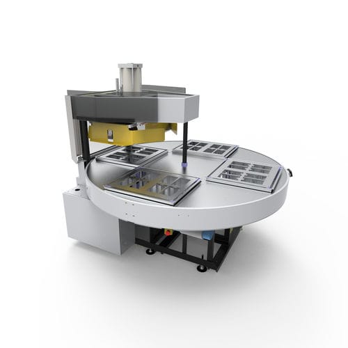 Pneumatische Presse - T106 R4  - Matrelec - hydraulisch / Hochfrequenzschweiß / für Kunststoffe