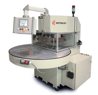 Pneumatische Presse - C63 R2 - Matrelec - hydraulisch / Hochfrequenzschweiß / für Kunststoffe