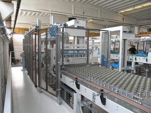 Oben-Palettierer - MT 566 - Mectra - für Kartons / automatisch