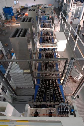 Schichtpalettierer - MT 567/S - Mectra - für Kartons / automatisch