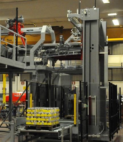 Oben-Palettierer - MT 571 - Mectra - für Kisten / für Karton / automatisch