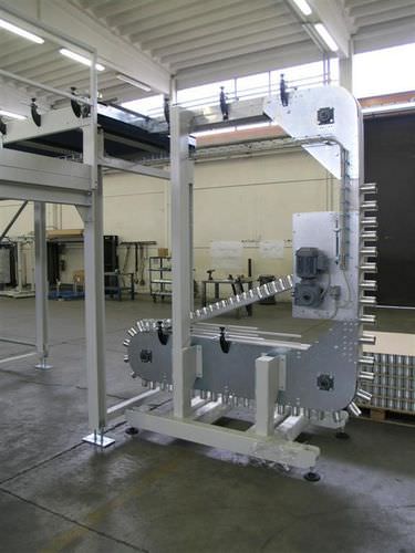 Magnetbandförderer - MT 320 Series - Mectra - vertikal / Transport / riemengetrieben
