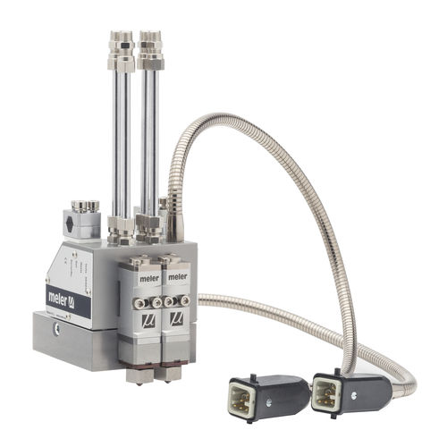 Auftragskopf für Heißkleber zum Spiralauftrag - ECA, ECAI series - Focke Meler Gluing Solutions, S.A