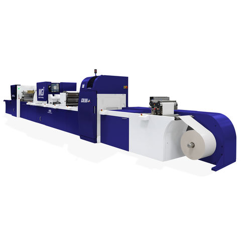Digitales Veredelungssystem - JETvarnish 3D Web Color+ - MGI Digital Graphic Technology