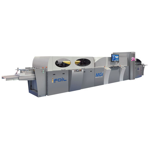 Golddruckmaschine - iFOIL - MGI Digital Graphic Technology