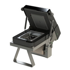 Linearer Schalensiegler - CELOTOP 145 - ORA - halbautomatisch / für die Lebensmittelindustrie
