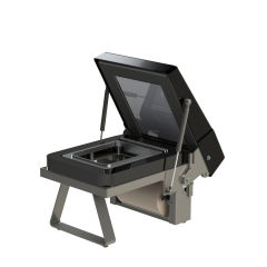 Linearer Schalensiegler - CELOTOP 185 - ORA - halbautomatisch / für die Lebensmittelindustrie