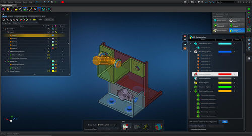 Projektentwicklungssoftware - Apex Generative Design - MSC SOFTWARE - HEXAGON MANUFACTURING INTELLIGENCE - CAD/CAM / Industrie / Maschinen