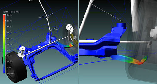 Analysesoftware - Adams MaxFlex - MSC SOFTWARE - HEXAGON MANUFACTURING INTELLIGENCE - Simulation / Projektentwicklung / Mehrkörpersimulation