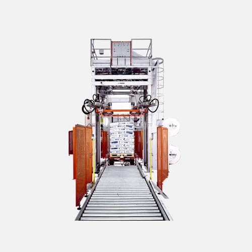 Automatische Haubenmaschine - Paglierani - mit Stretchfolie