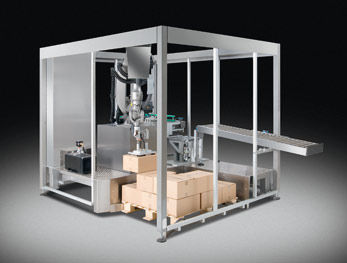 Oben-Palettierer - PEWO-pal 6.1 - Pester Pac Automation - Roboter / für Kisten / klein