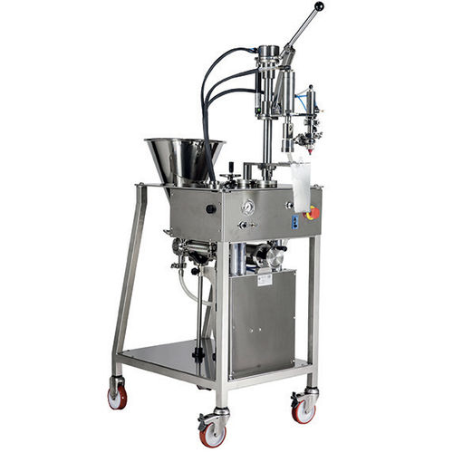 Halbautomatische Abfüll- und Verschließanlage - DB DOYPACK - PMR System Group - für Flüssigkeiten / für Kosmetik / für Creme