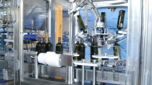 Abfüll- und Schraubverschlussanlage / für Olivenöl - MFC - PMR System Group - Greifer / für Flaschen / automatisch