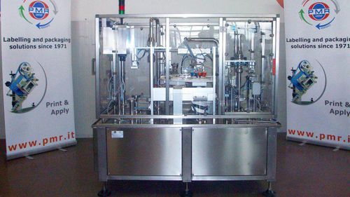 Abfüll- und Schraubverschlussanlage / Monoblock - MFC - PMR System Group - pneumatisch / für Flüssigkeiten / für Flaschen