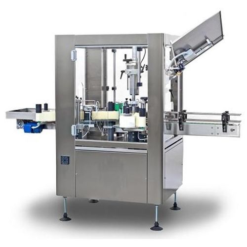 Automatische Etikettiermaschine - METCAP - PMR System Group - für Flaschen / für die Lebensmittel- und Getränkeindustrie / mit Crimpsystem
