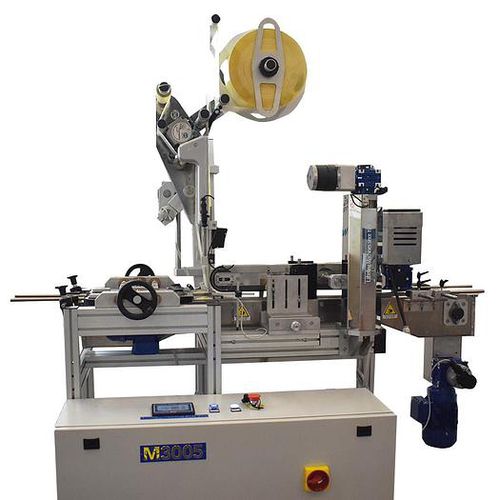 Automatische Etikettiermaschine - M3005A EXTRA - PMR System Group - für Kisten / für Seife / für Kosmetikanwendungen