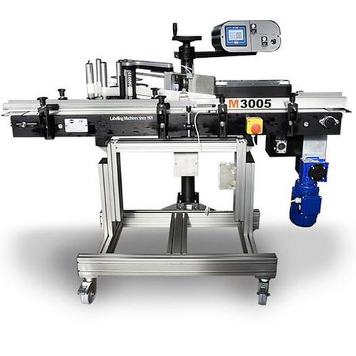 Drucker mit Etikettenaufbringer / zur Seitenetikettierung - M3005T - PMR System Group - rundumschließend