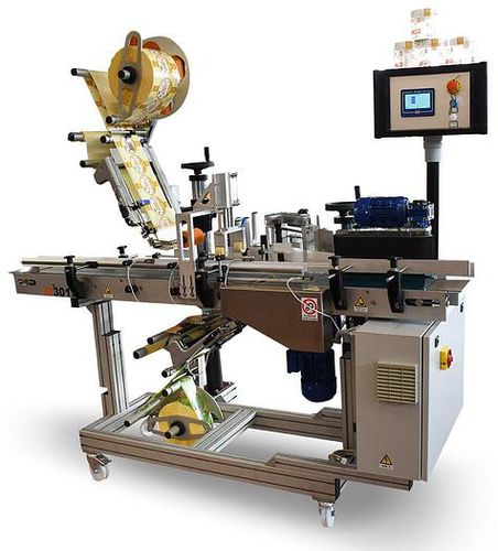 Automatisches Etikettiersystem - M3015TBS - PMR System Group - zur Seitenetikettierung / zur Oberseitenetikettierung / zur Unterseitenetikettierung