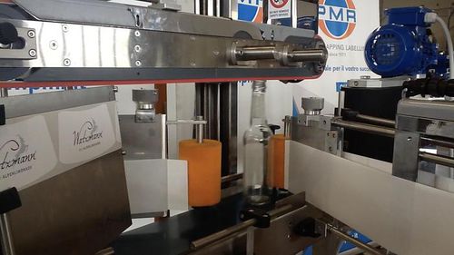 Automatische Etikettiermaschine - M3015FB - PMR System Group - für Flaschen / für die Lebensmittel- und Getränkeindustrie / 2 Etiketten