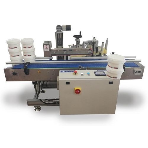 Etikettiersystem für Kübel - M3005L - PMR System Group - automatisch / zur Seitenetikettierung / für die Pharmaindustrie